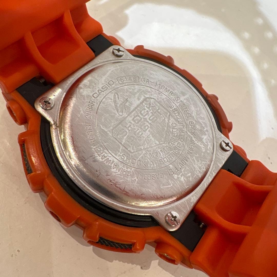 CASIO G-SHOCK Rescue Orange GA110MR