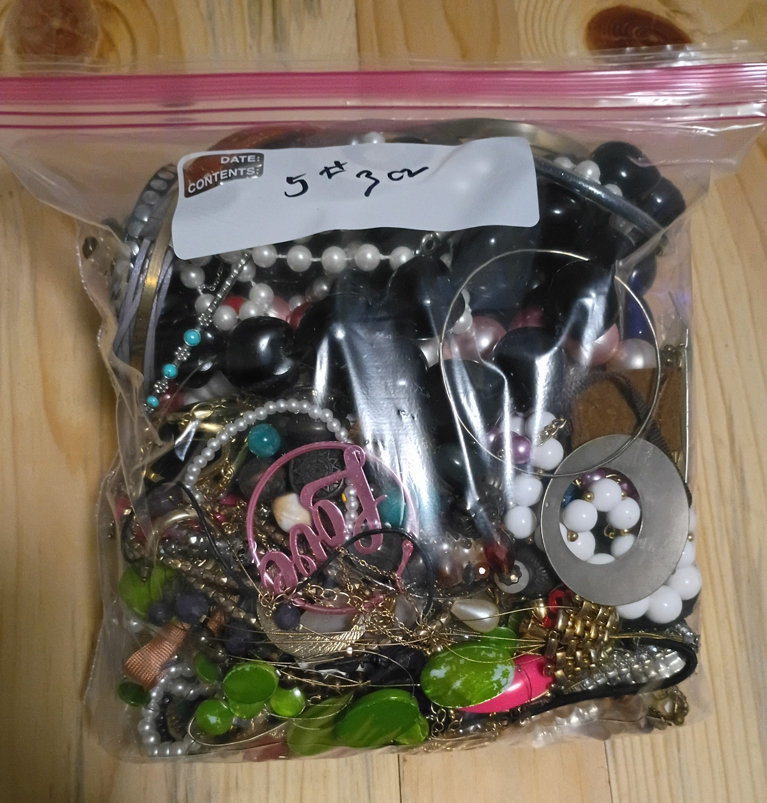 Mystery bag Vintage and Junk Jewelry Wearable used for Crafting