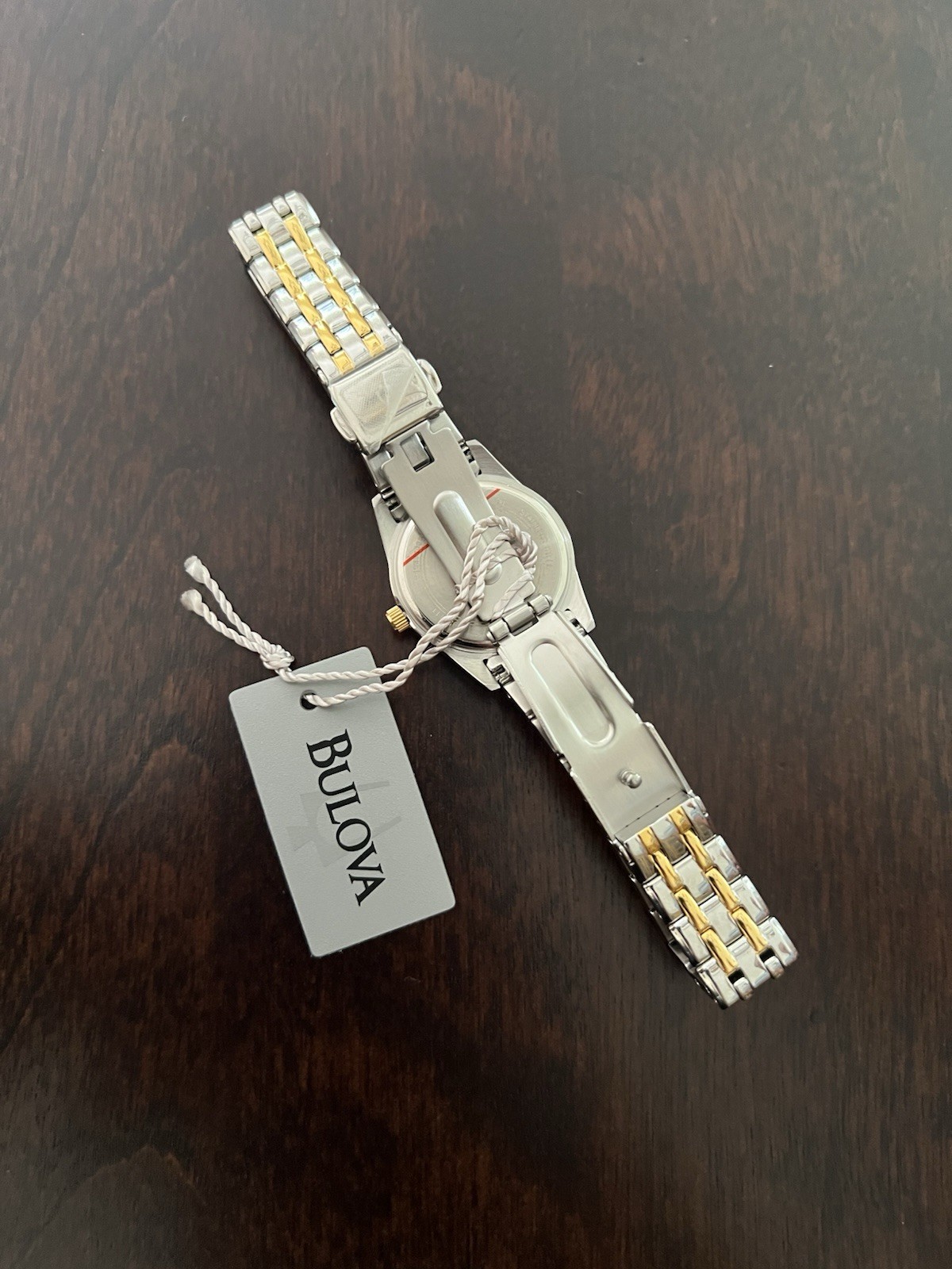 Bulova Women’s Two-Tone Silver/Gold Analog Dress Wristwatch w/ Box