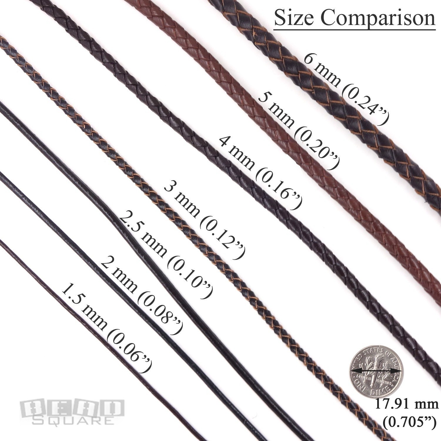 Solid Sterling Silver 2mm Genuine Leather Cord Necklace w/Lobster Clasp [12-40″]