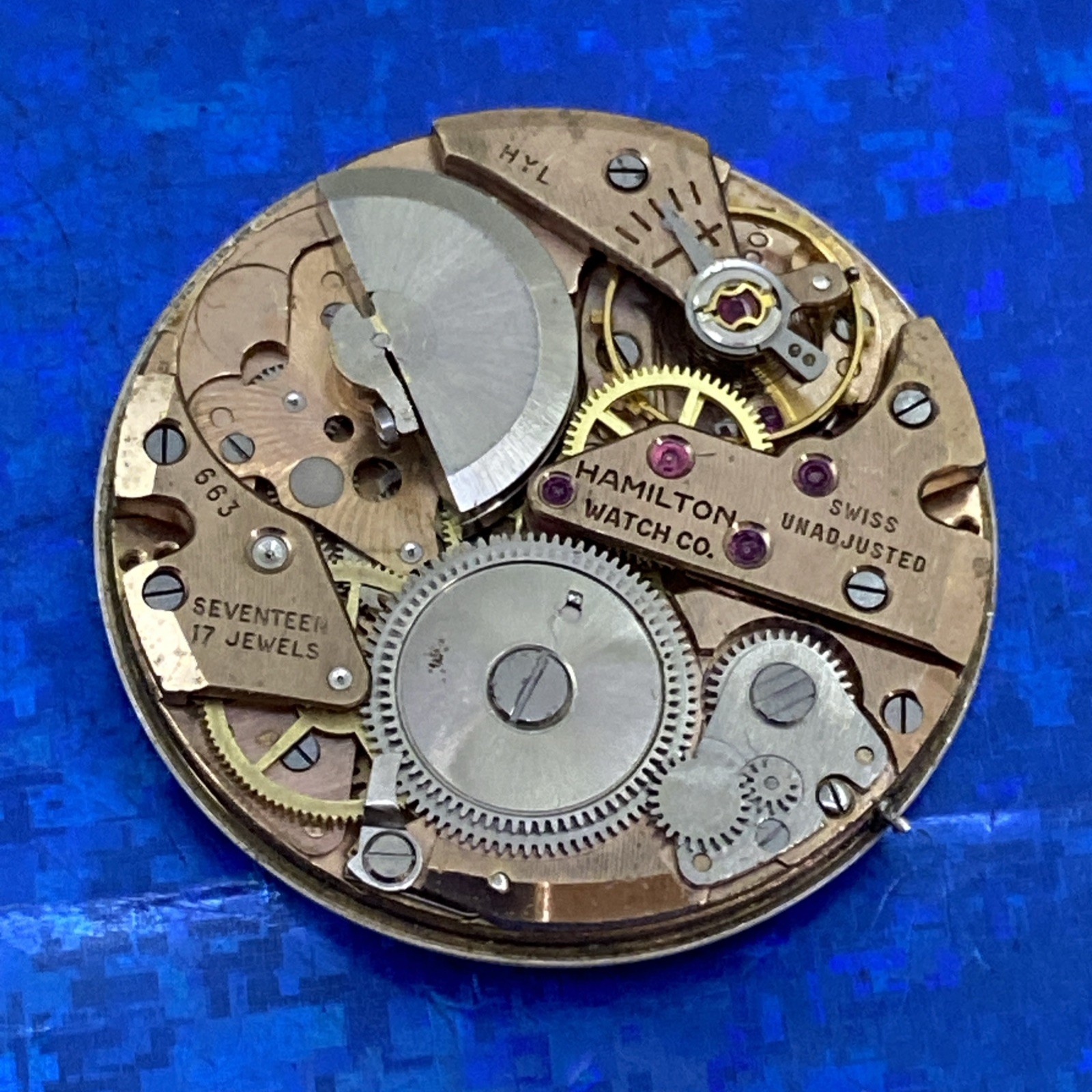 Vintage 1960’s Mans HAMILTON Thin-O-Matic Stunning Dial Serviced 1 Year WARRANTY
