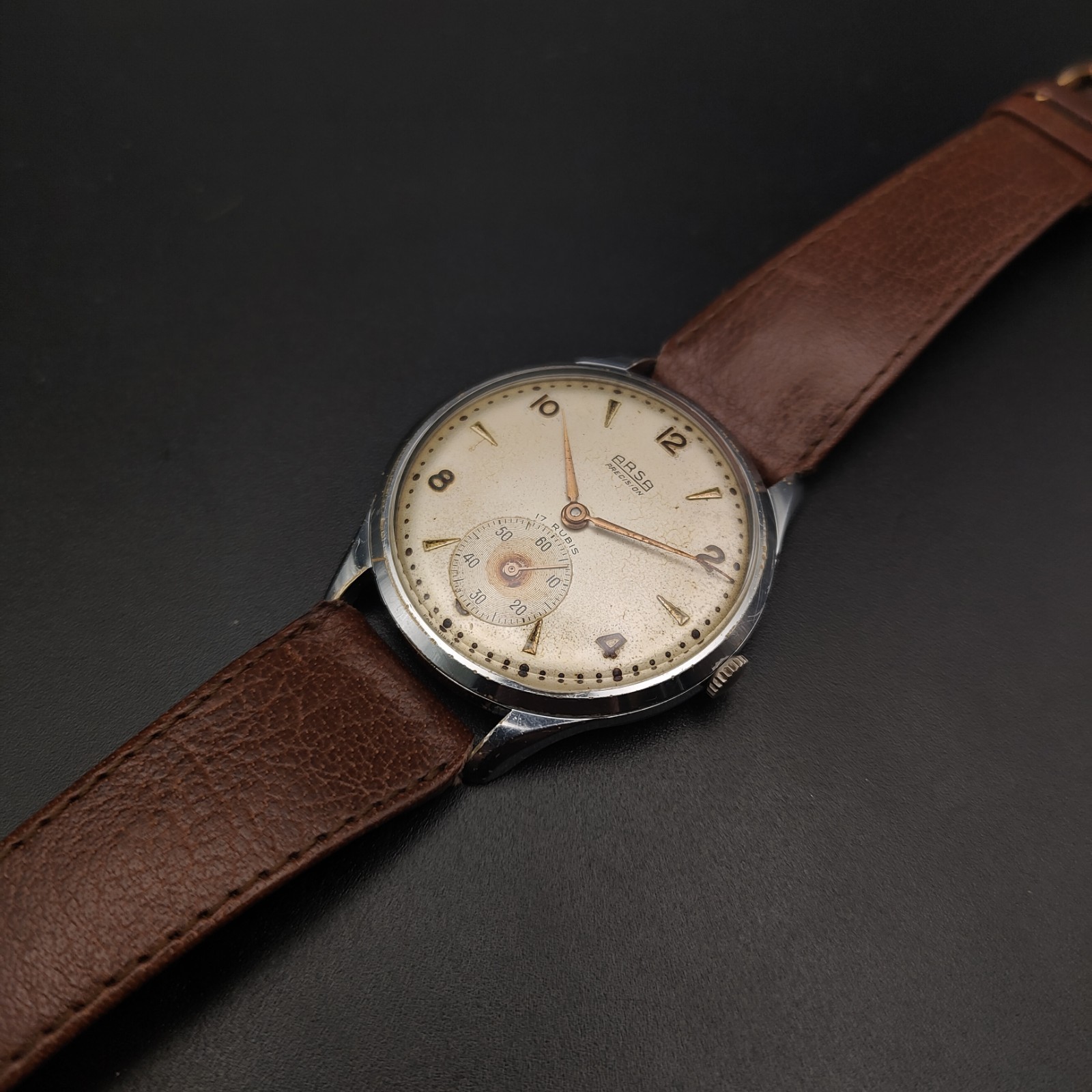 ARSA Precision Vintage Watch 36mm – Cal. A. Reymond 206 Handwinding