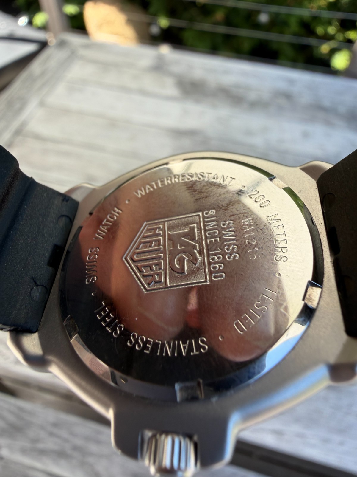 Vintage TAG Heuer Formula 1 Green & Black 34 mm Professional 200M