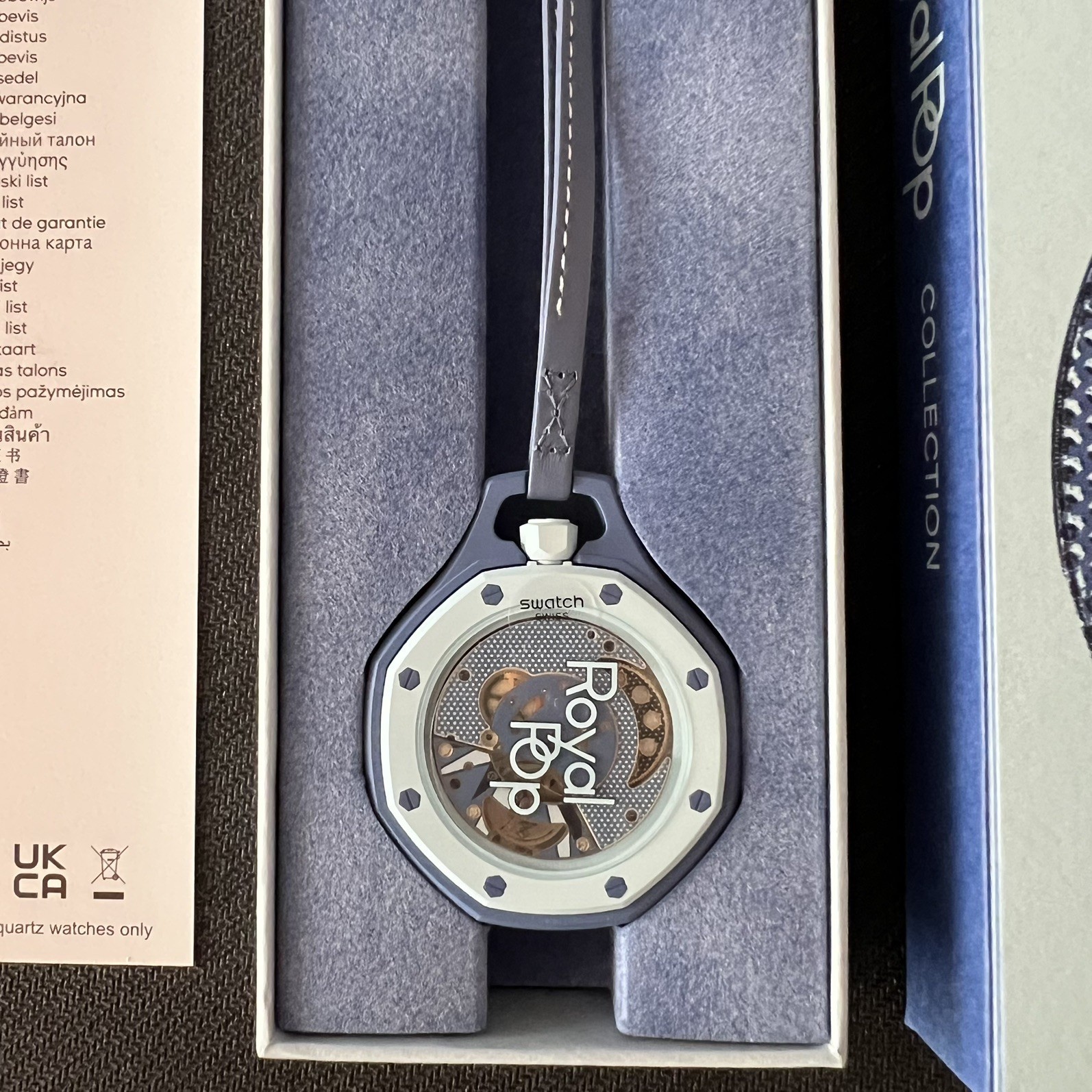 Audemars Piguet Watch Swatch x Audemars Piguet Royal Pop Lan Ba Pocket watch