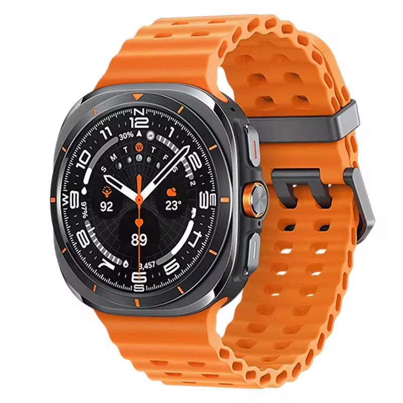 Ocean Band For Samsung Galaxy Watch 7/8 Ultra 2025 47mm Sport Silicone Strap
