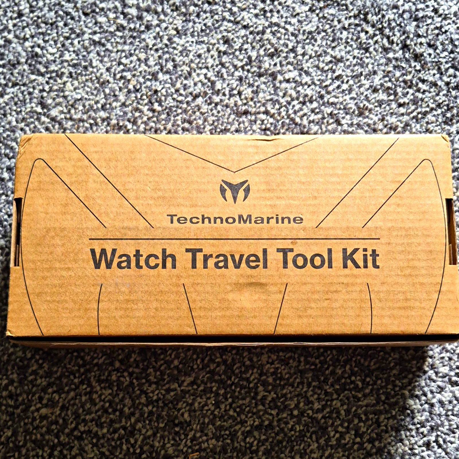 TechnoMarine Watch Travel Tool Kit Repair Kit w/ Blue Zip Case