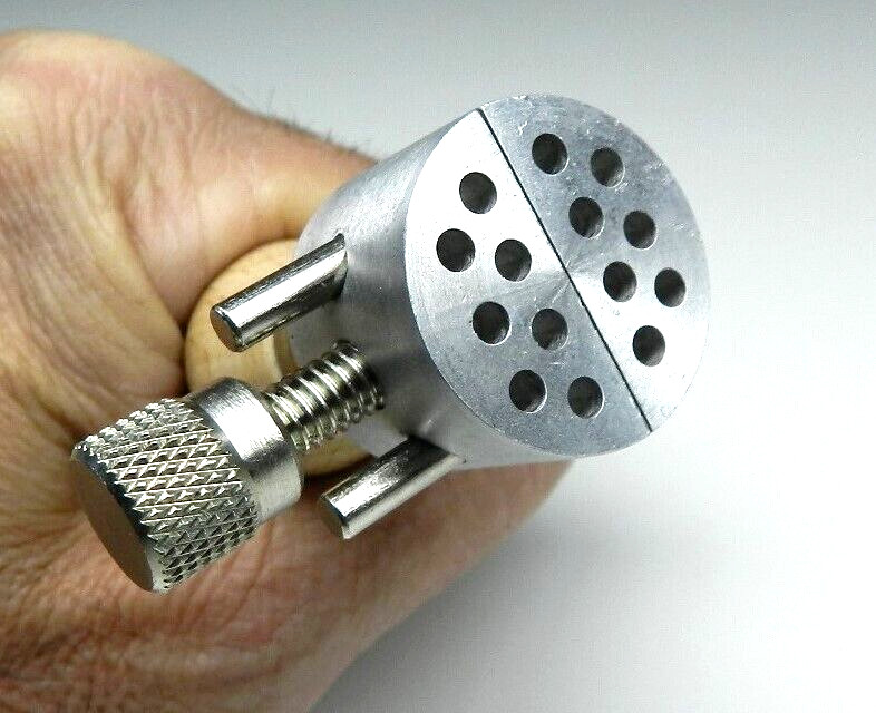 Jewelers Universal Work Holder Mini Peg Clamp Ring Vise Hand Held Engraving Tool