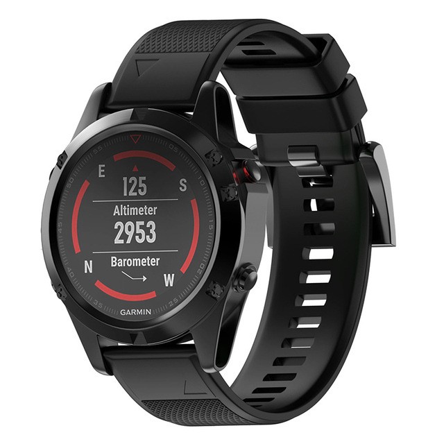 22mm Quick Fit Silicone Watch Band Strap For Garmin Fenix 8 47MM 7/6/5/Plus/Epix