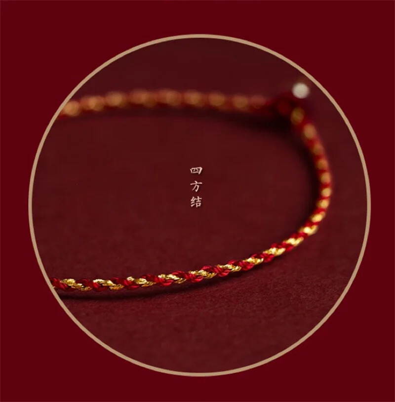 Handmade Red String Lucky Bracelet Anklet Good Luck Braceles Bangles