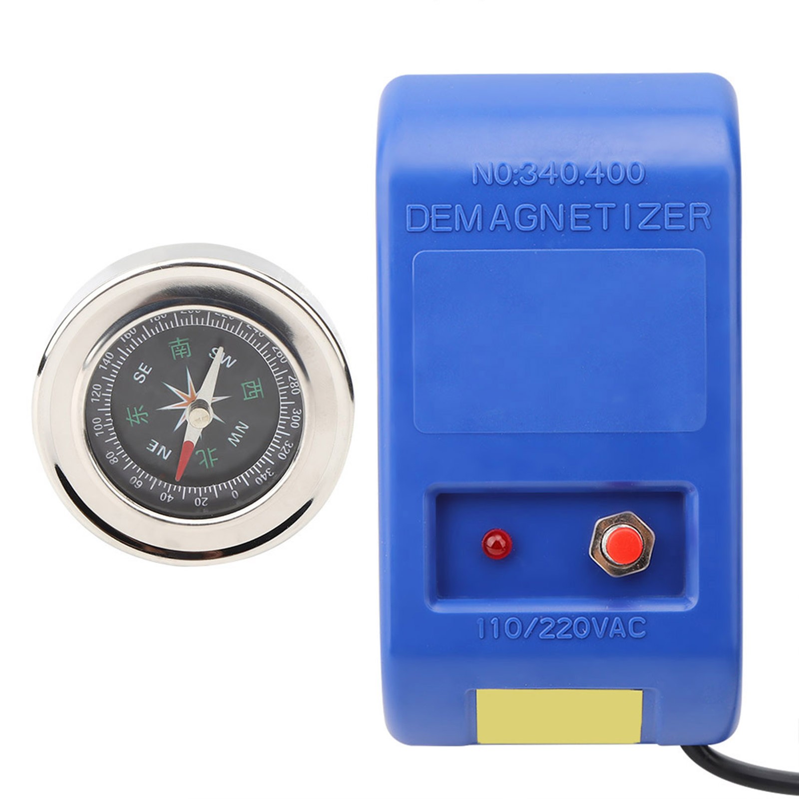 Electrical Demagnetizer Tools Compass Set For Watch Repair Degausser