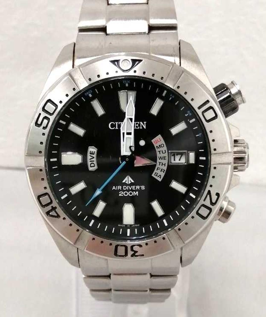 CITIZEN Promaster PMD56-3081 Radio Solar Diver’s 200m Eco-Drive Watch 20ATM