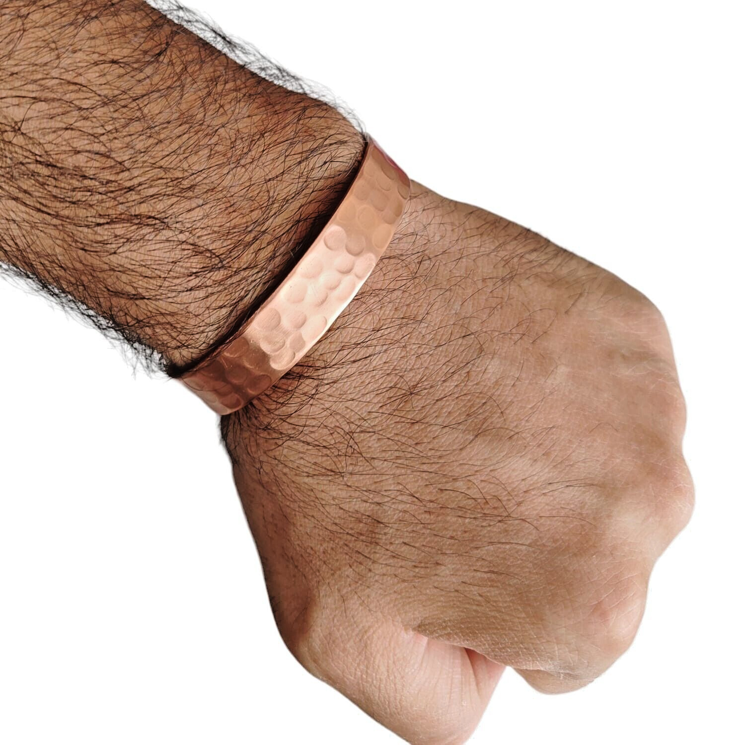 100% Pure Copper Bracelet Heavy Hand Made Healing Unisex Men Women 35gr 1.25oz