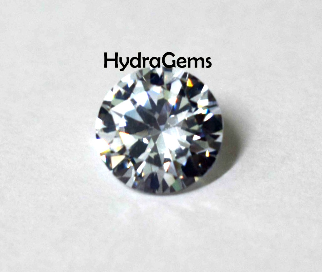 4.35 Ct Natural White Sapphire Sri Lanka Origin Round Cut Loose Rare Jewelry Gem