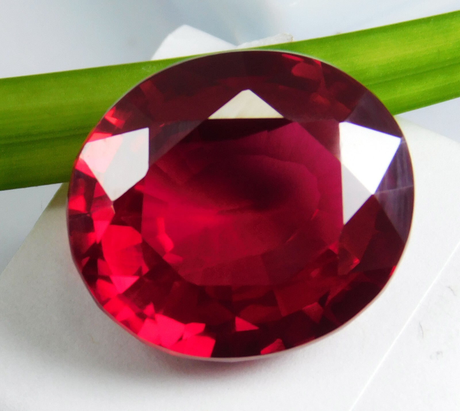 5.50 Ct Top Quality Natural Red Ruby Certified Cushion Cut Loose Gemstone