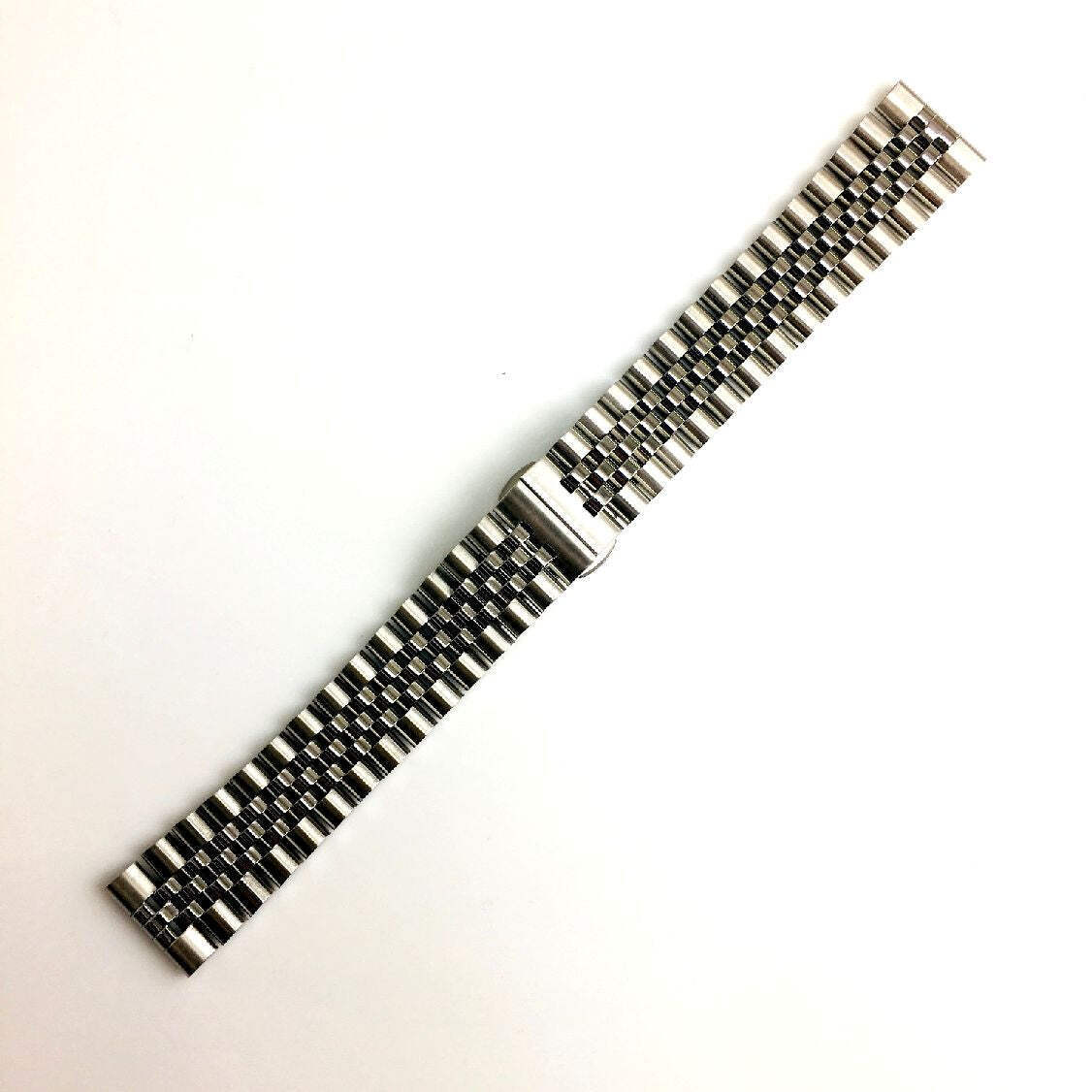 Jubilee Style Metal Replacement Watch Band 13mm 15mm 17mm 19mm 21mm 23mm #7031