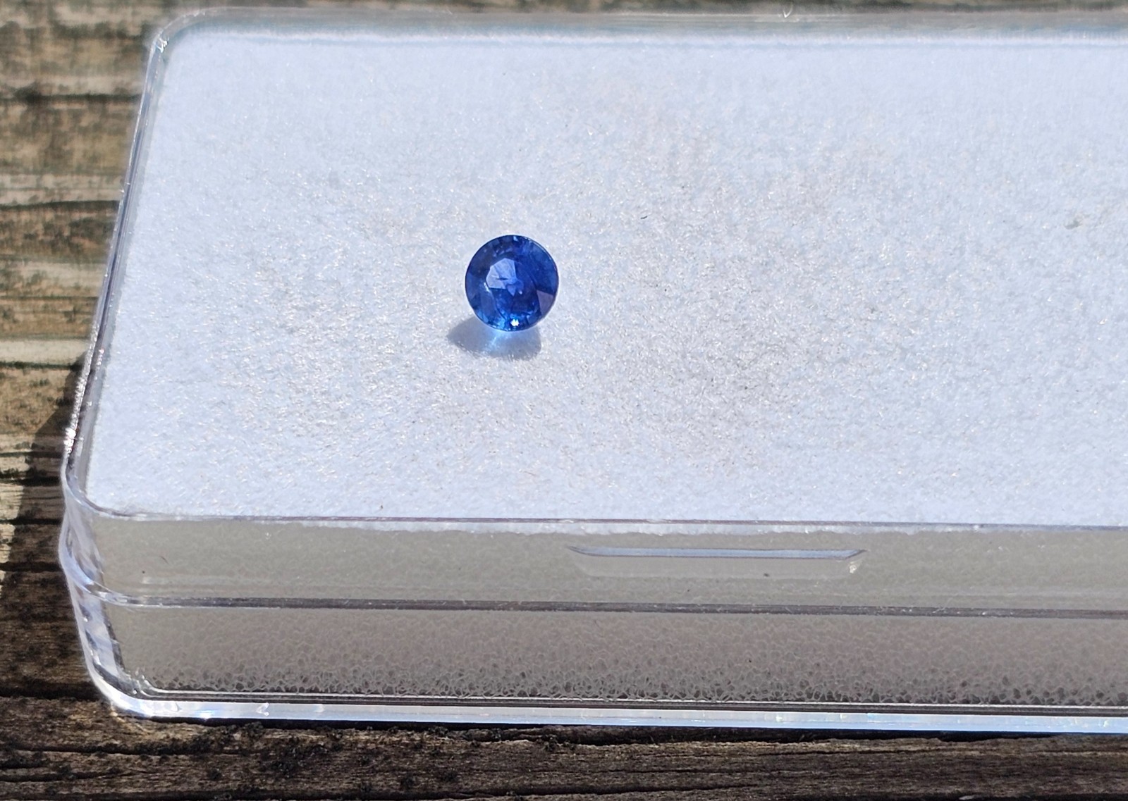 Blue Sapphire 4.2mm Round Loose Gemstone!