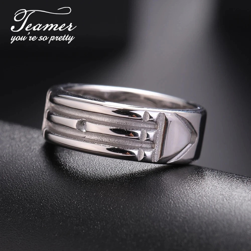 Stainless Steel Atlantis-ring Gold Silver Plated Anillo Atlante Acero Inoxidable