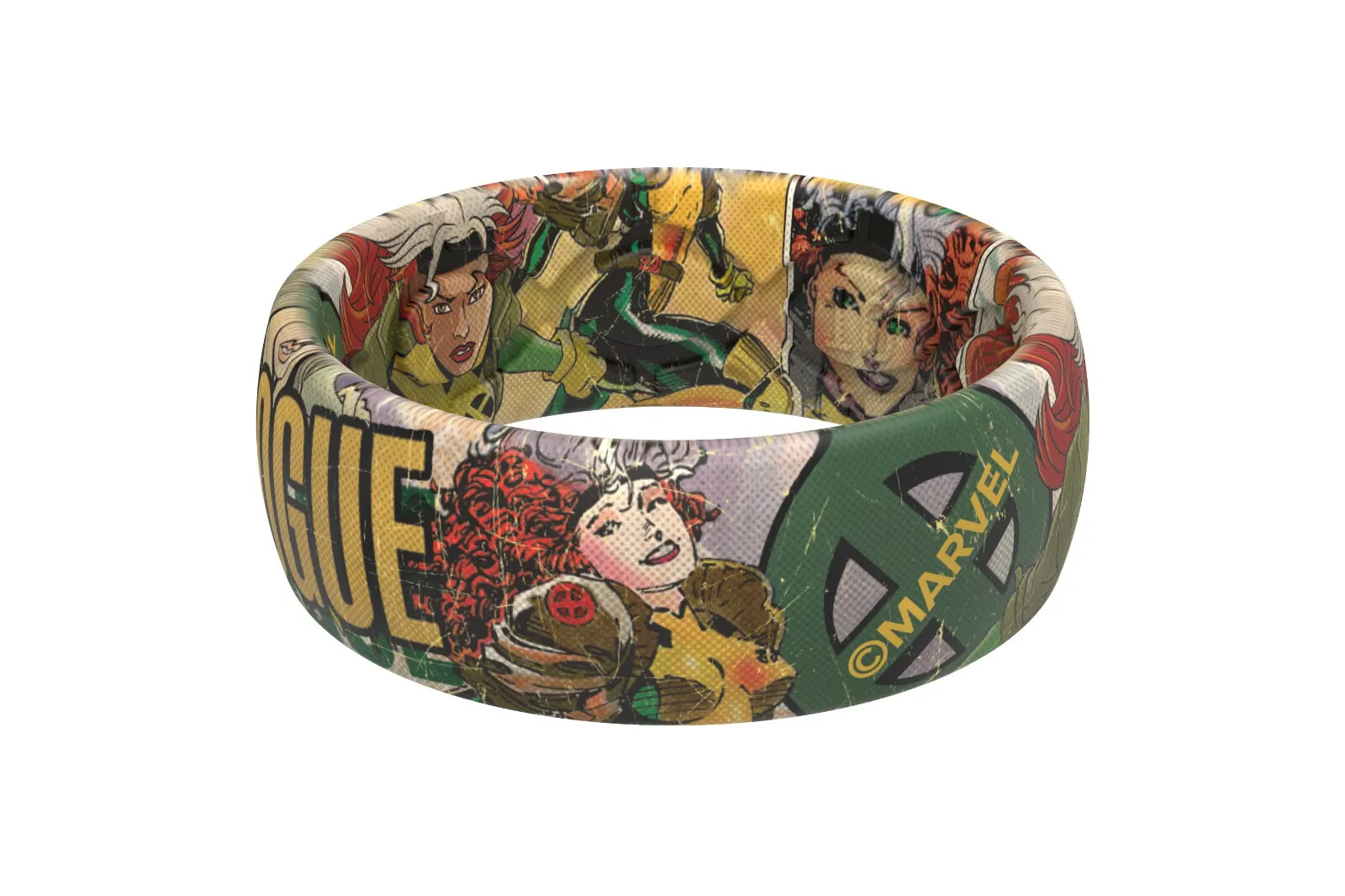 Marvel Groove Life “Rogue Classic Comic” Silicone Ring Size 9