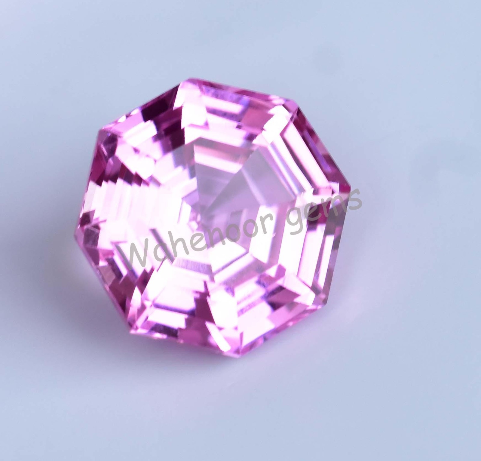 Flawless 19.90 Ct Natural Pink Sapphire Sri Lanka Certified Loose Gemstone