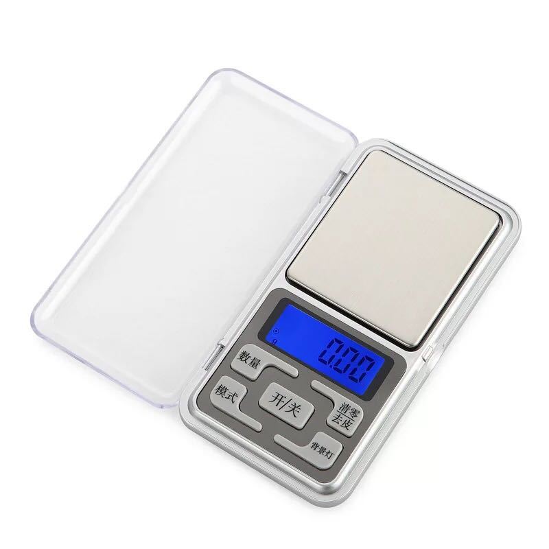 Portable 500g x 0.01g Mini Digital Scale Jewelry Pocket Balance Weight Gram LCD