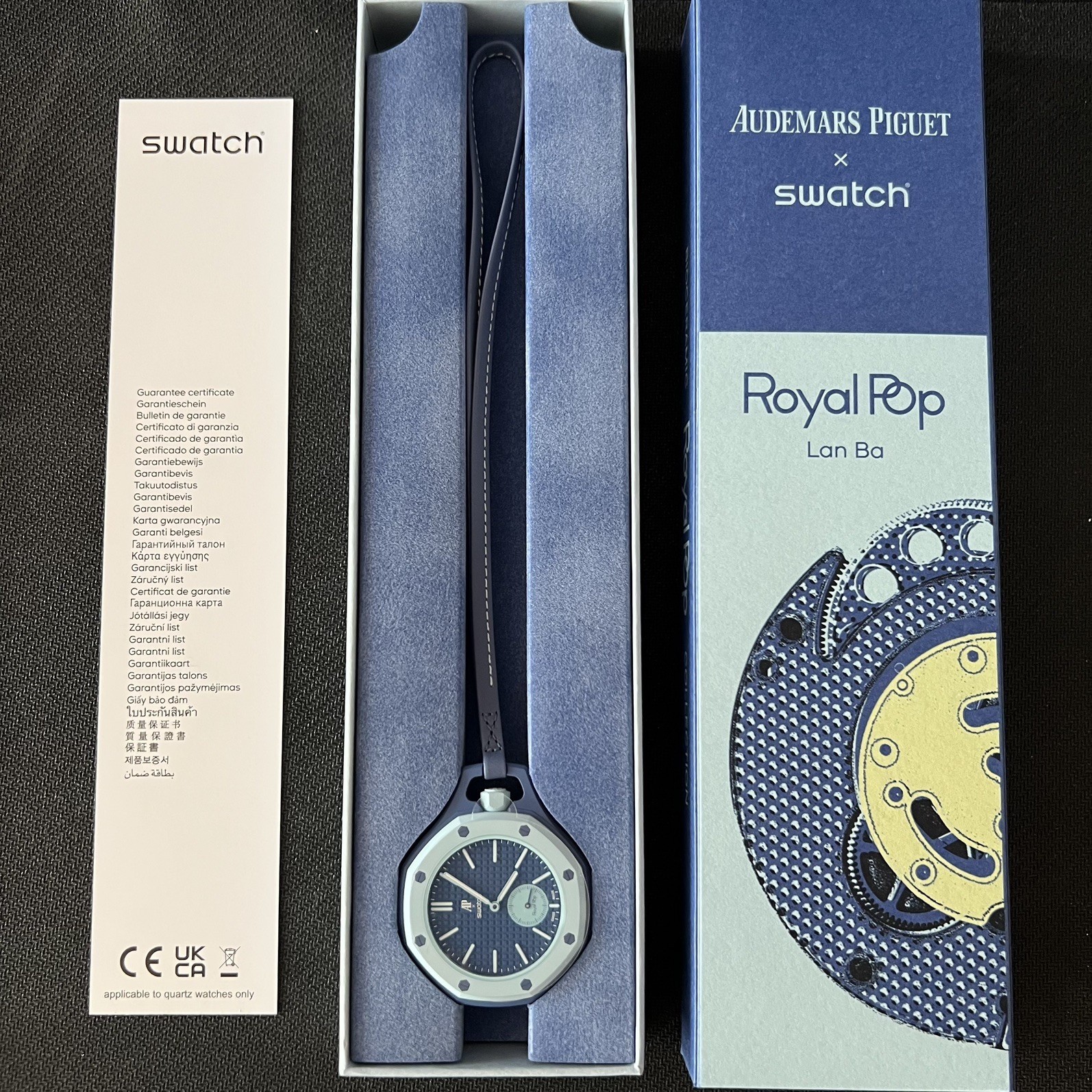 Audemars Piguet Watch Swatch x Audemars Piguet Royal Pop Lan Ba Pocket watch