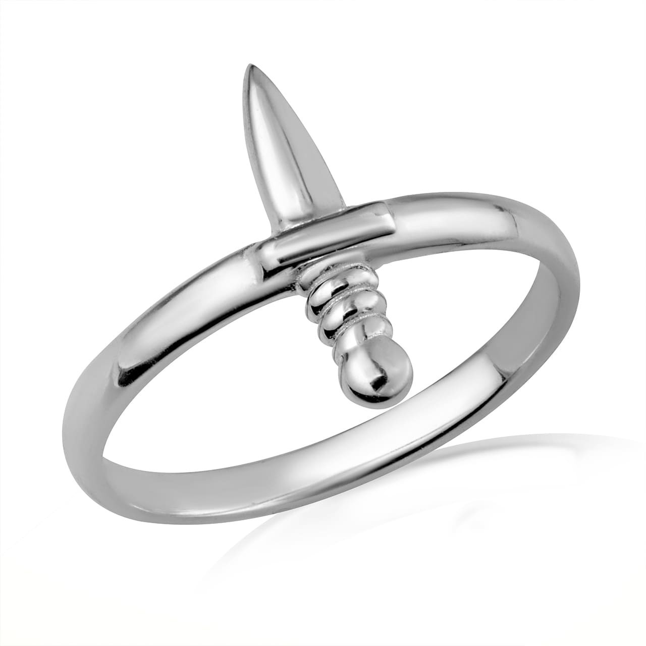 Gold Medieval Sword Ring (Available in Yellow/Rose/White Gold)