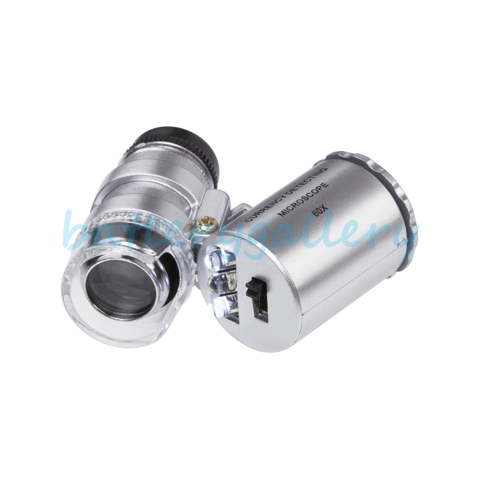 Jeweler diamond tool kit : Portable Diamond Tester – 60X Illuminated Loupe