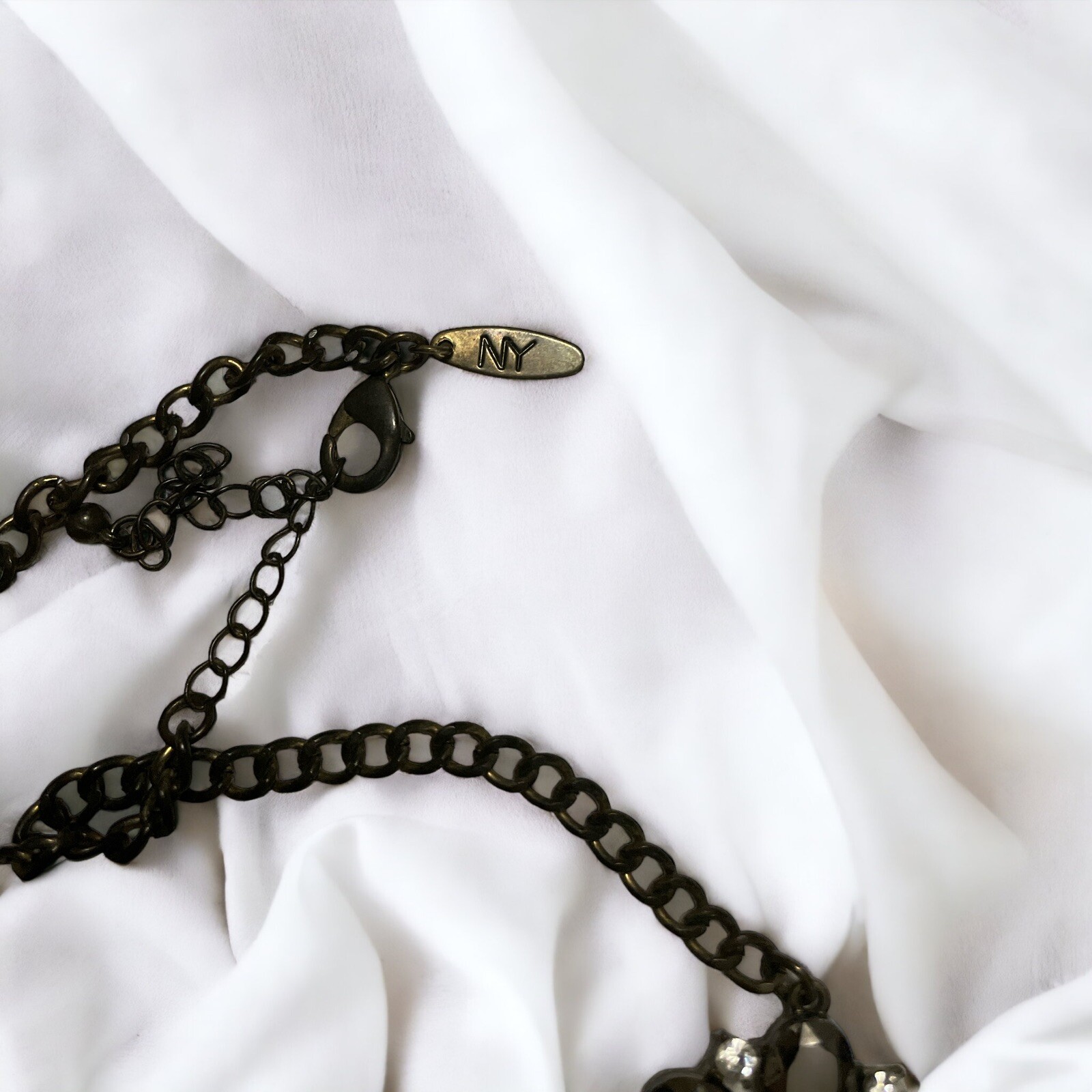 New York & Co Statement Jeweled necklace