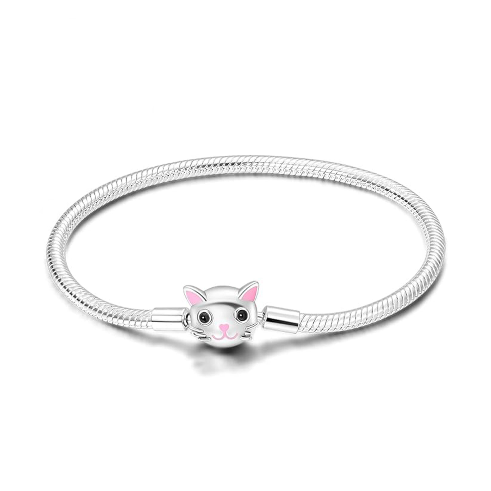 Cat Charm Bracelet, Bracelet For Charm, Cute Cat Bracelet