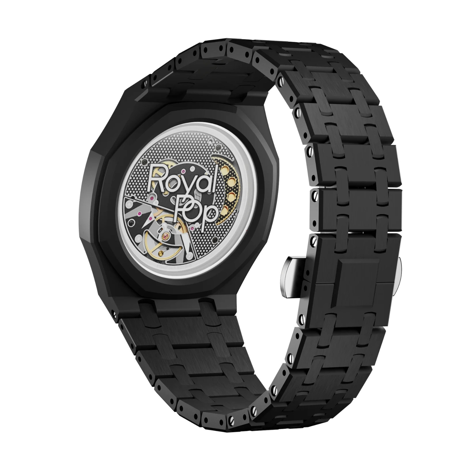 Ceramic Strap Wrist Band Bracelet Mod Kit For Swatch X AP Royal Pop