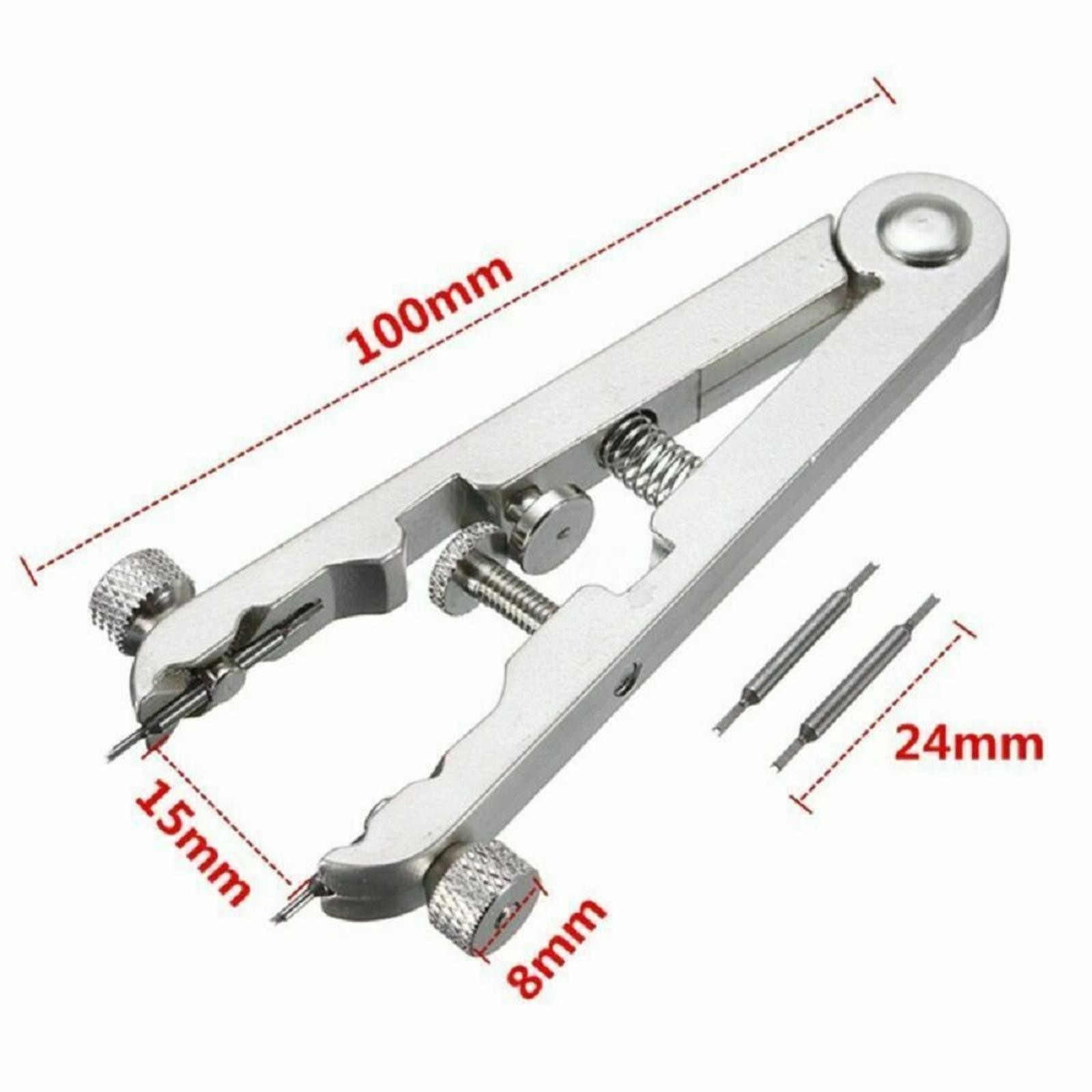 Watch Tweezer Bracelet Spring Bar Remover Replace Tool + 2 Pins For ROLEX 6825