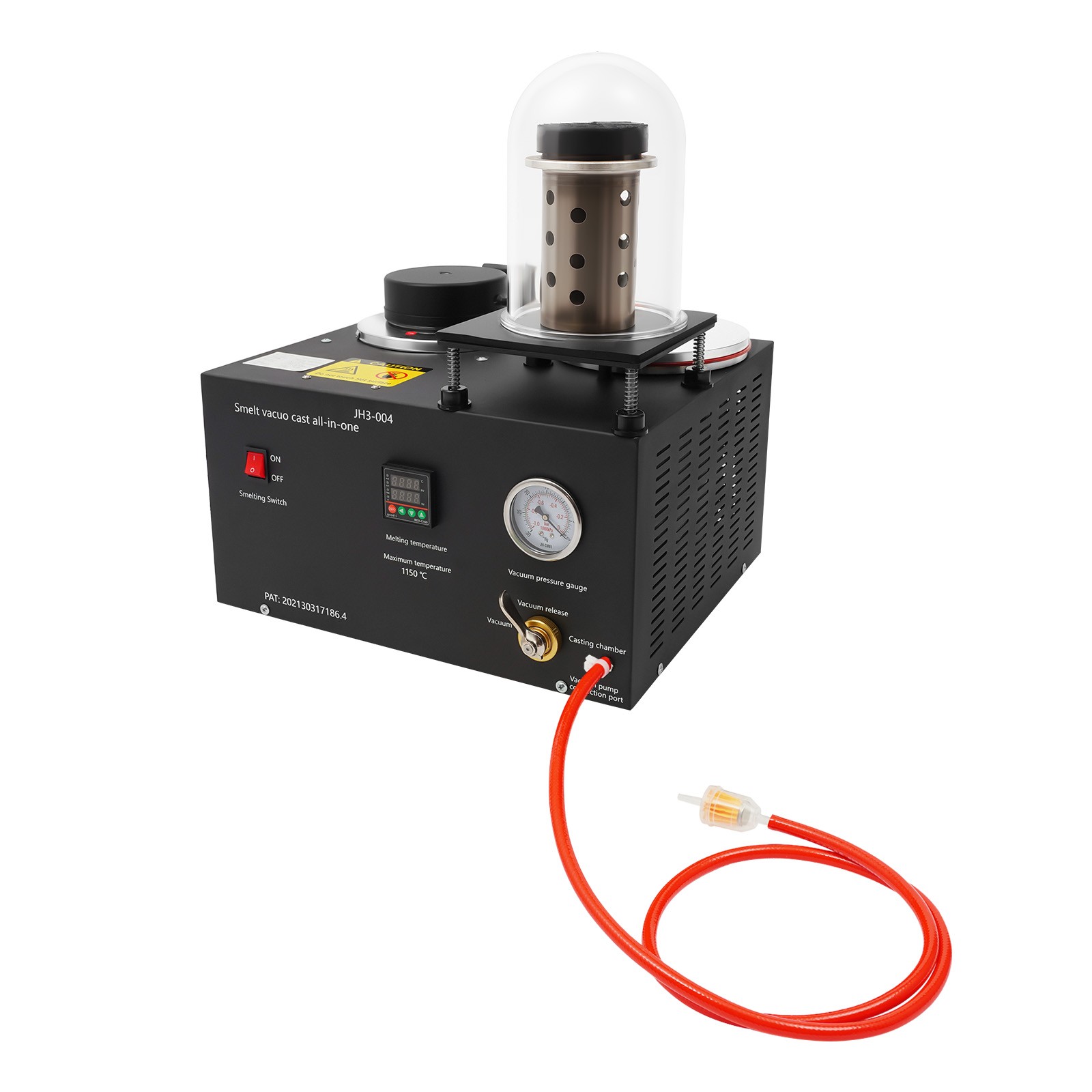 Jewelry Vacuum Casting Machine Jewelry Lost Wax Cast Combination Melter 2102℉