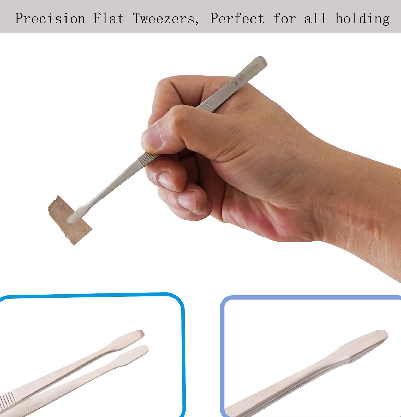 Tweezers, 5Pcs Precision Tweezers Set – Anti – Static Stainless Steel Tweezer…