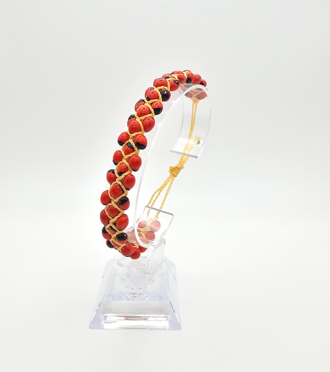Bracelet Peonias Adjustable – Pulsera Peonia Luck Protection Evil Eye