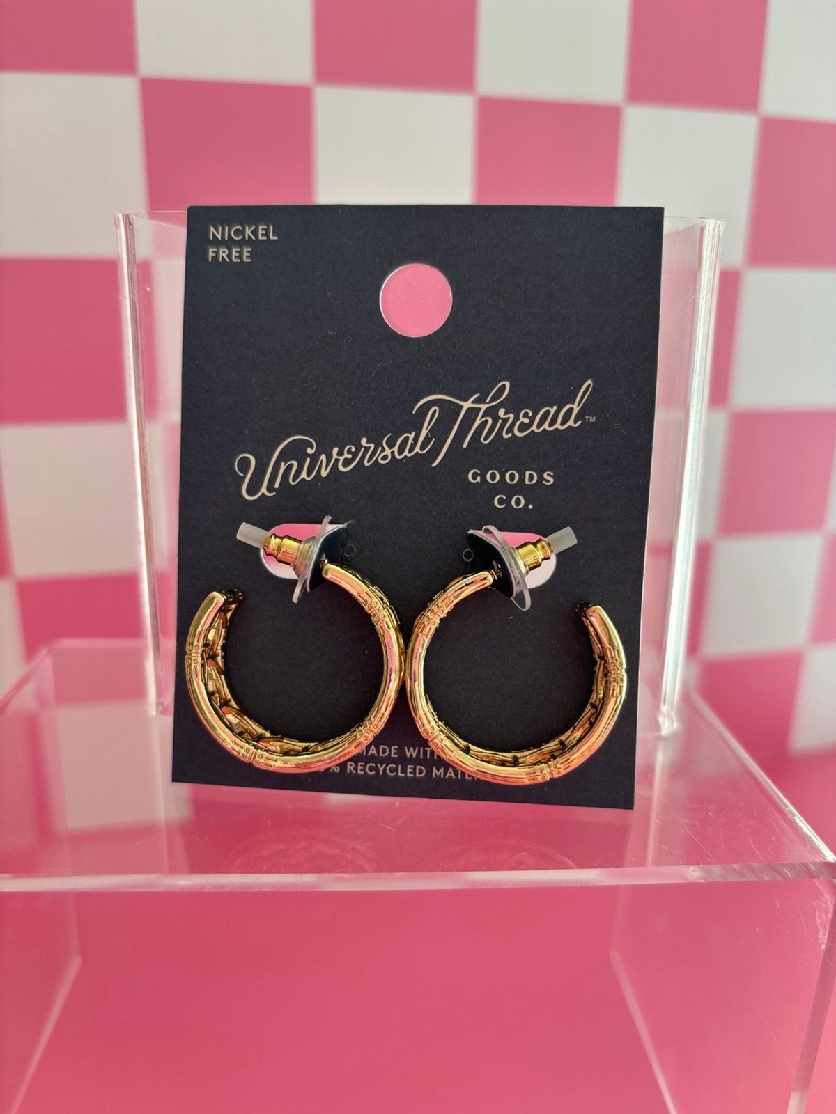 Gold Hoop Earrings