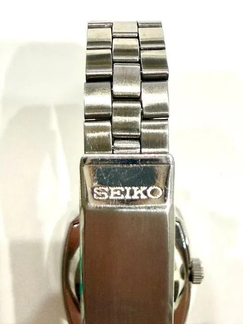 Working Seiko Automatic Blue Dial Day-Date 2706-3080 Women’s Watch H7-10-37