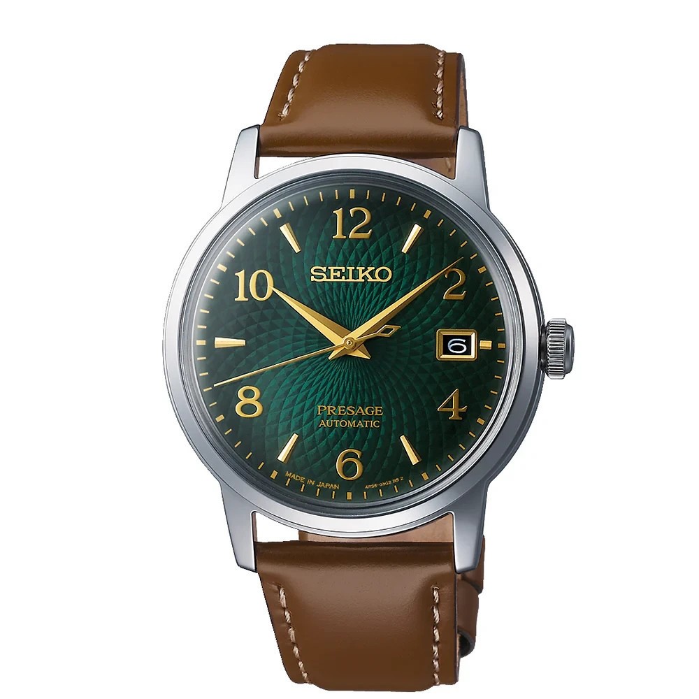 Seiko Presage SRPE45J1 Cocktail Time Mojito Automatic Green Dial Men’s Watch