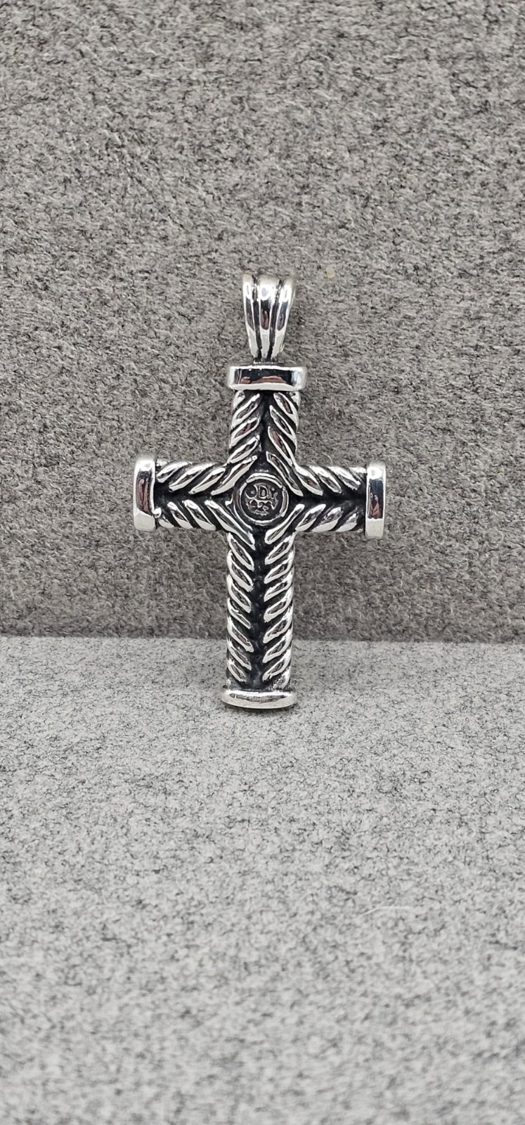 Men’s David Yurman Chevron Cross Pendant