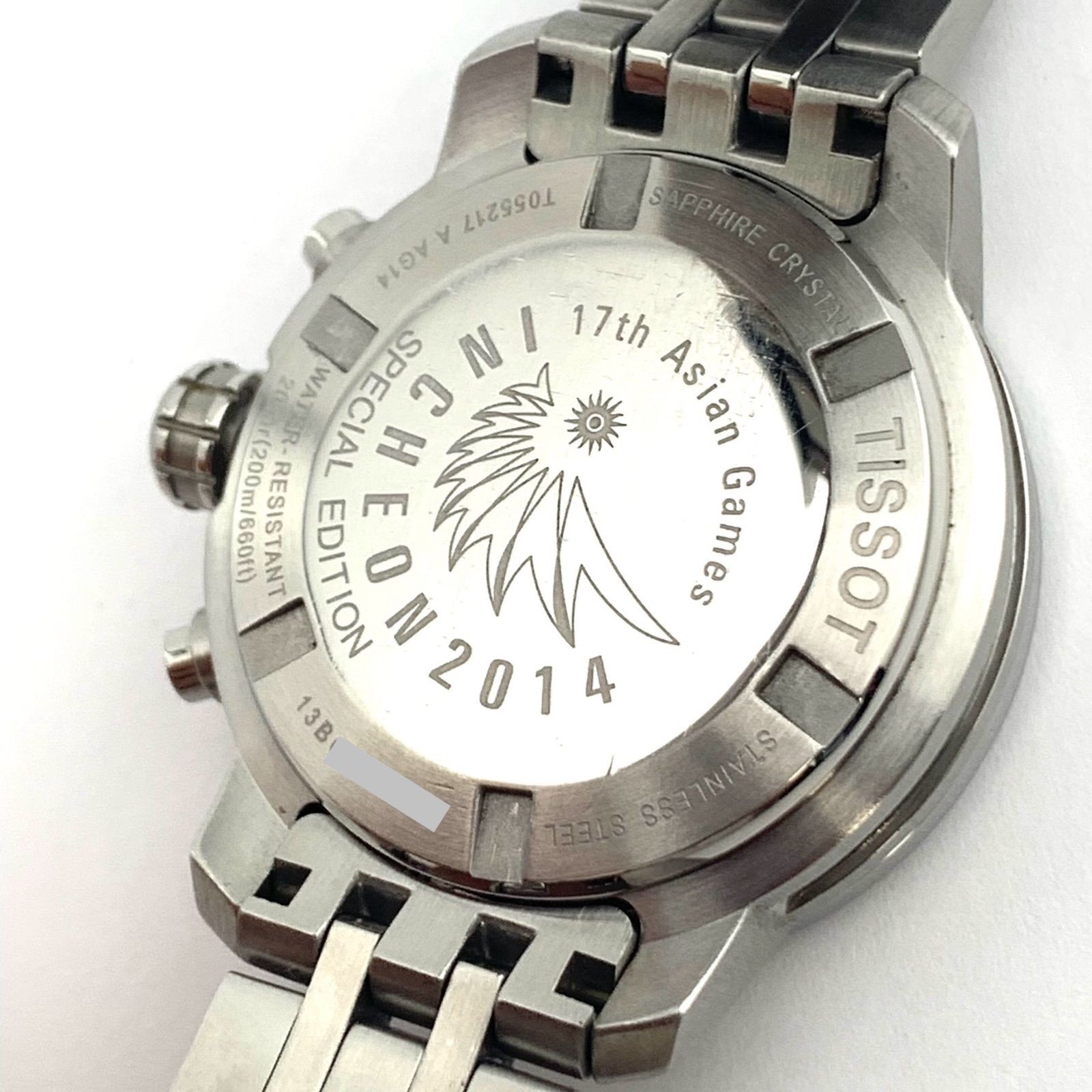Used TISSOT Incheon 2014 Special Edition T055217 Limited Edition Unisex Watch