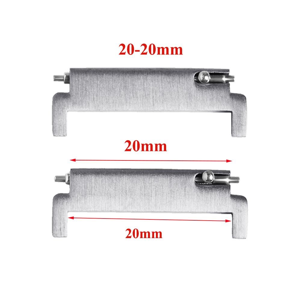 Watch Strap Adapter Pair Quick Release Connectors 18mm to 20mm 22mm 20mm to 22mm