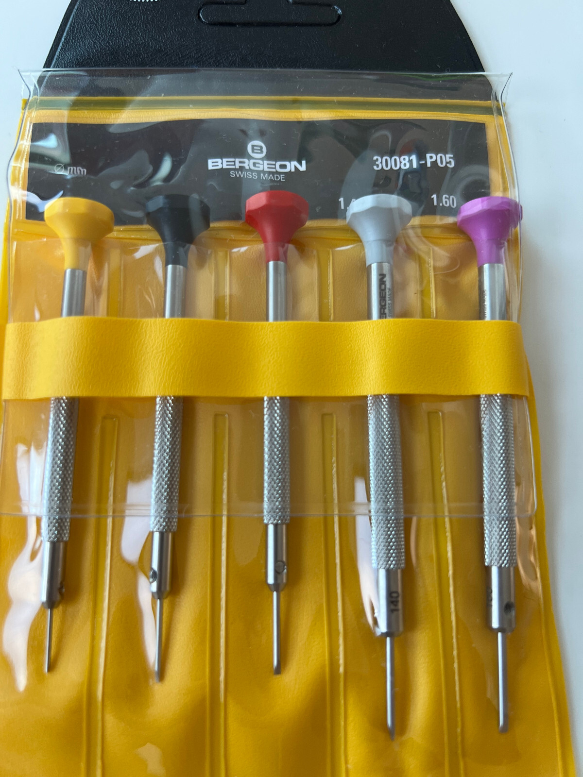 Bergeon 30081-P05, Swiss Made Precision Screwdriver Set