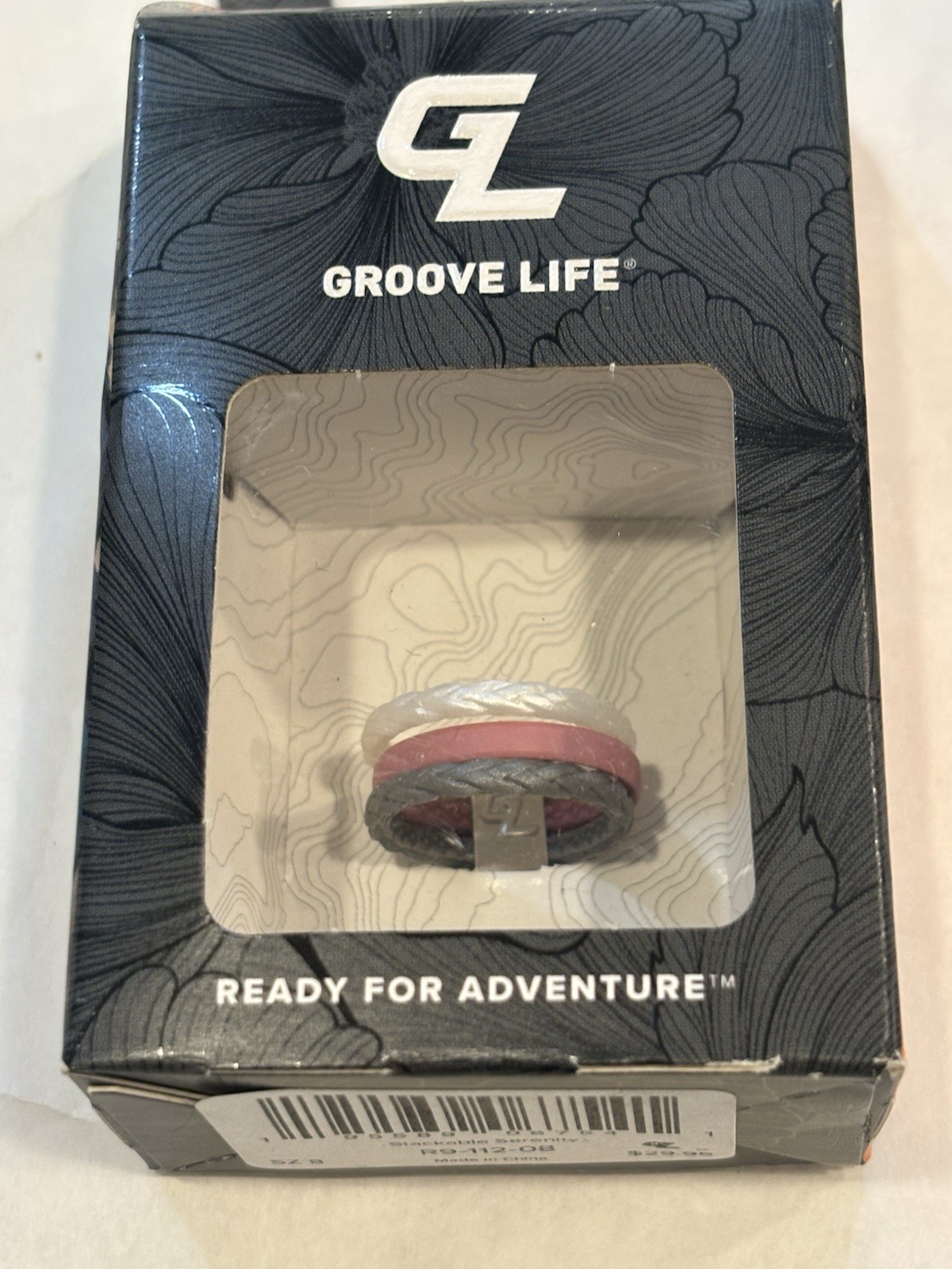 Groove Life Stackable Serenity Ring Size 8 New
