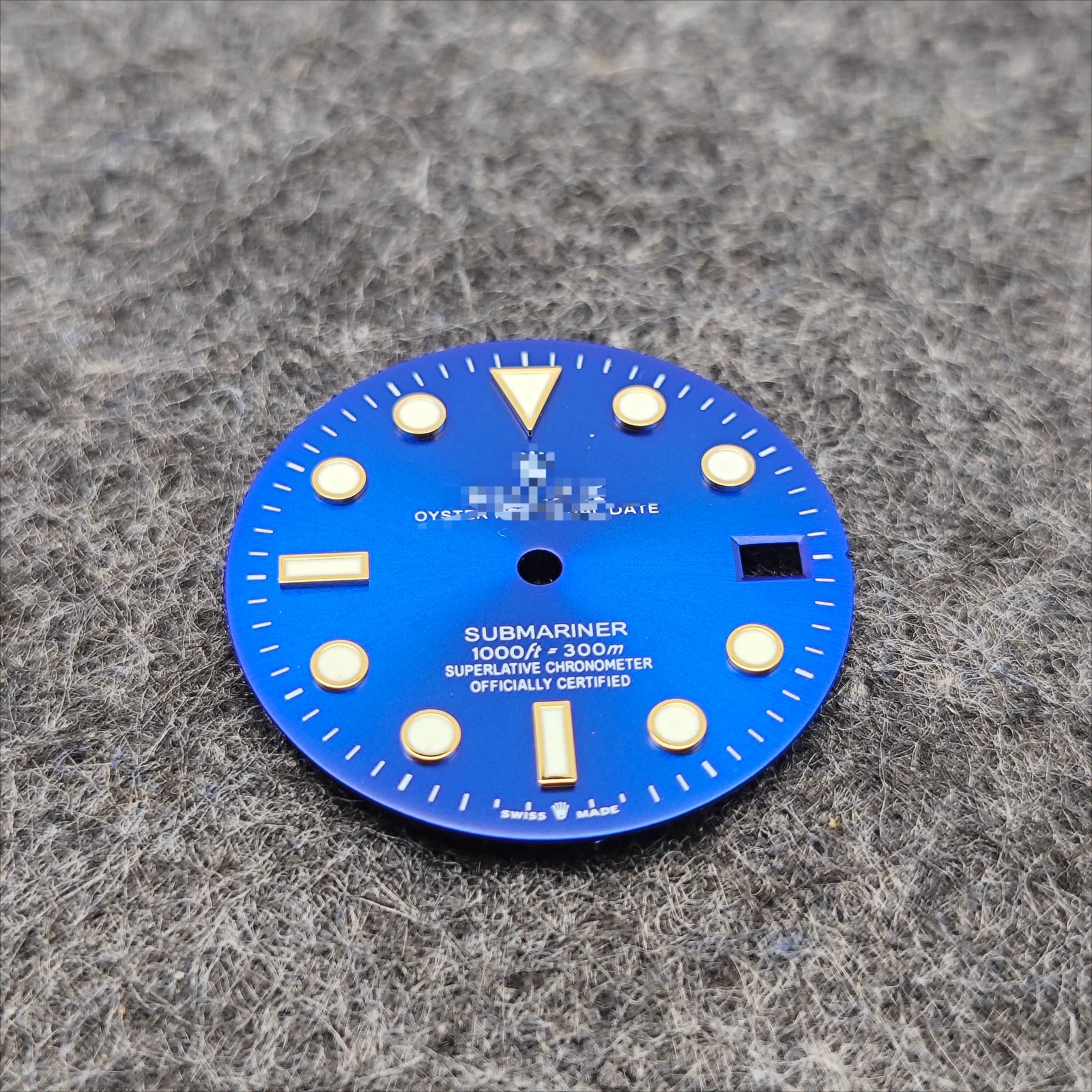 Luminous literal 28.5mm dial suitable for Rolex Submariner NH35 movement