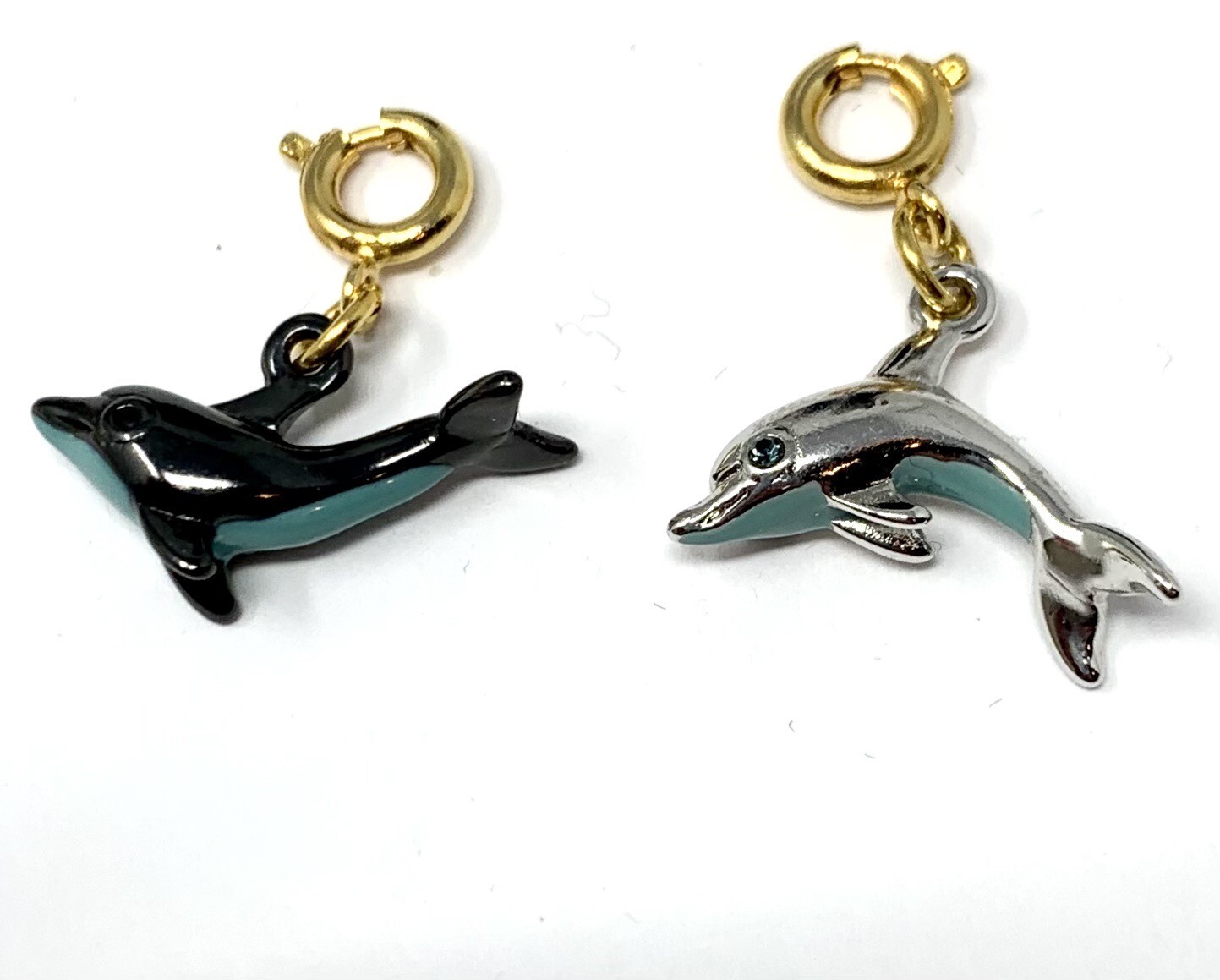 Joan Rivers Dolphin Charms Noahs Ark Set Of 2