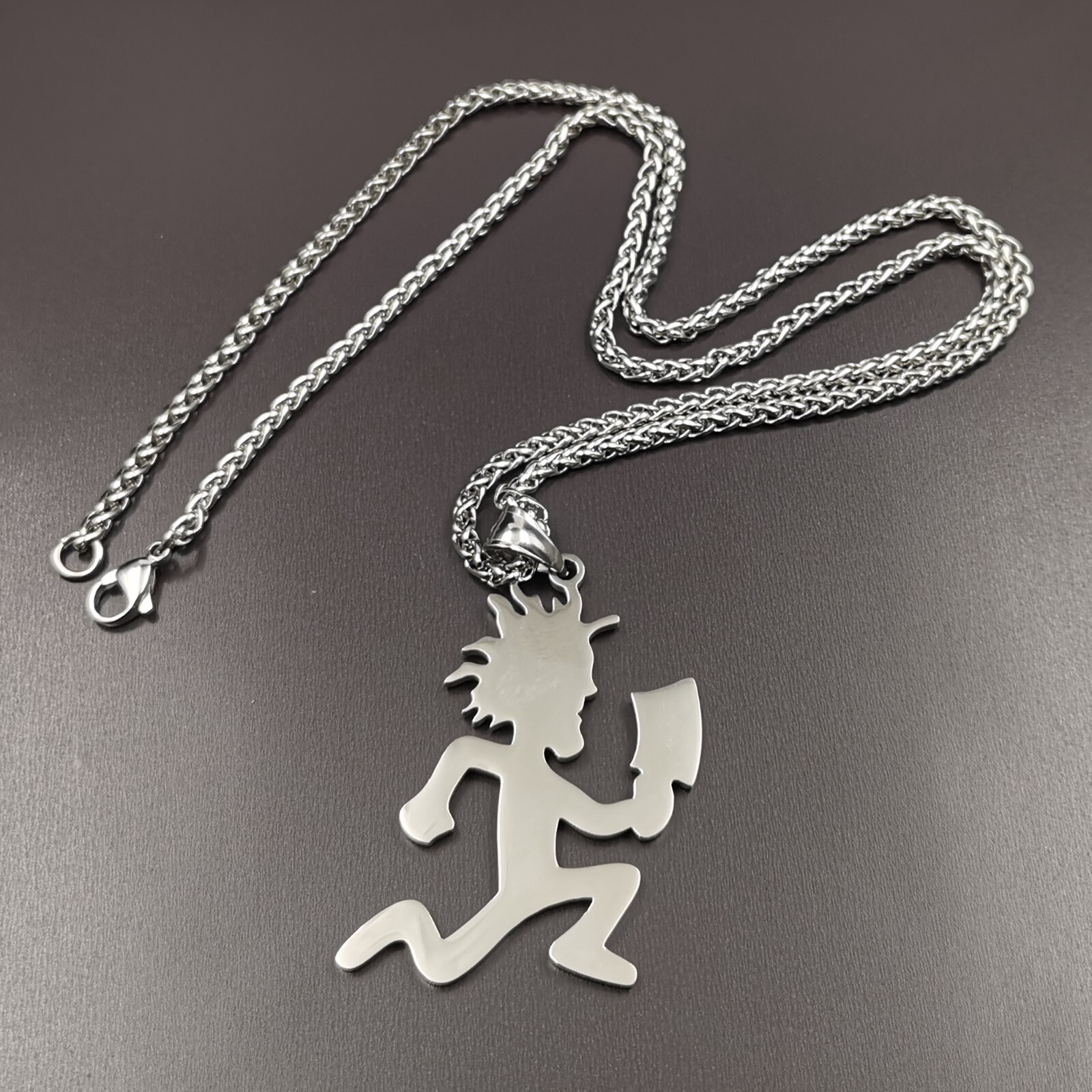 HATCHETMAN ICP charm Stainless steel pendant with chain necklace 18/24/30inch