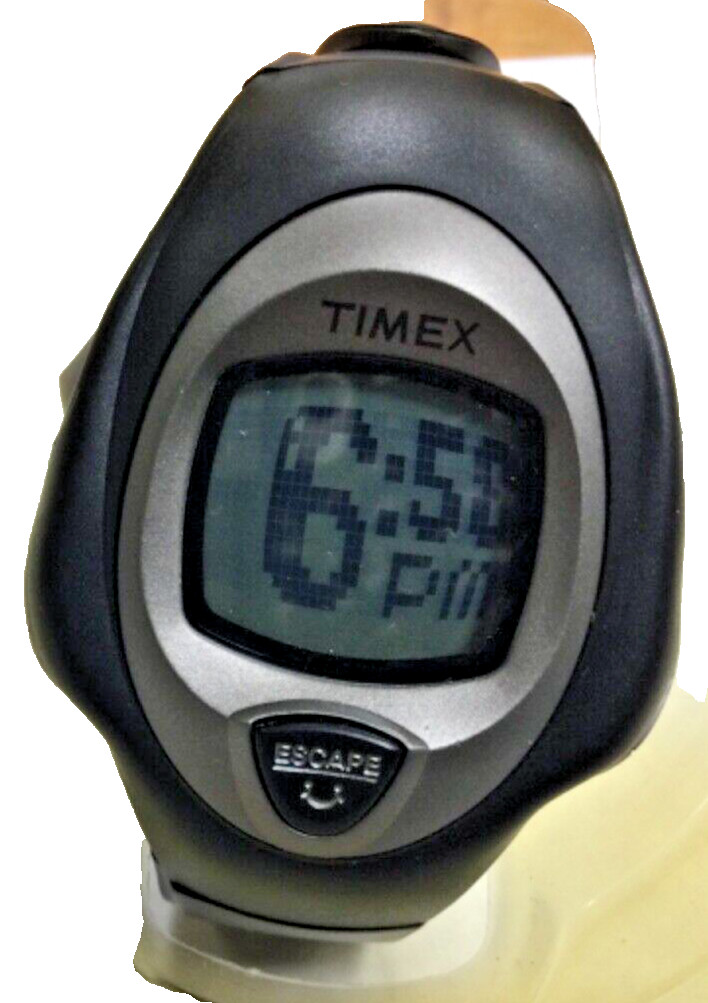 TIMEX WISE GUY INTERACTIVE FUN WATCH, DATABANK,ALARM, TIMER, 30M WATER RESISTANT