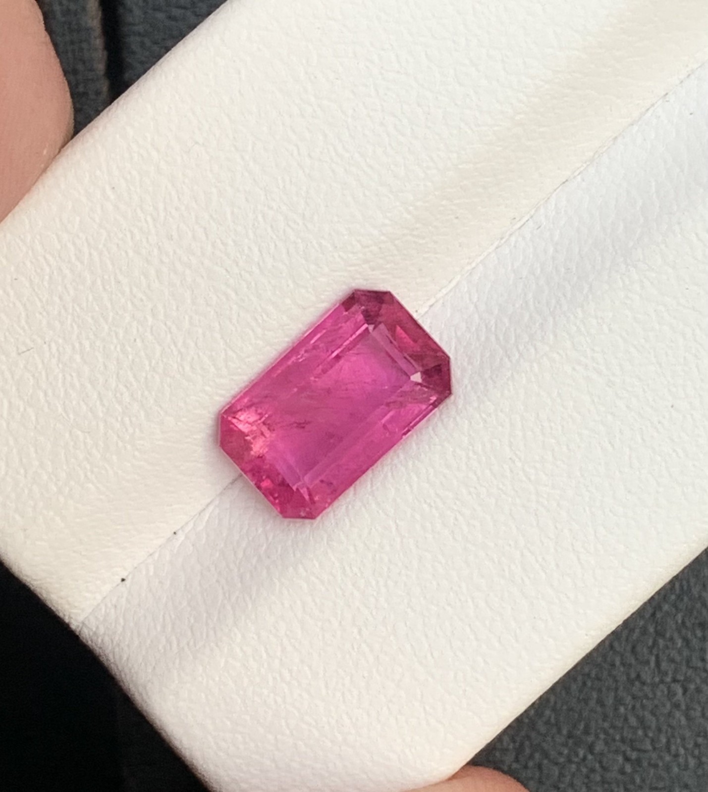 Beautiful top quality 2.60 cts rubillite Tourmaline slightly included from Afg