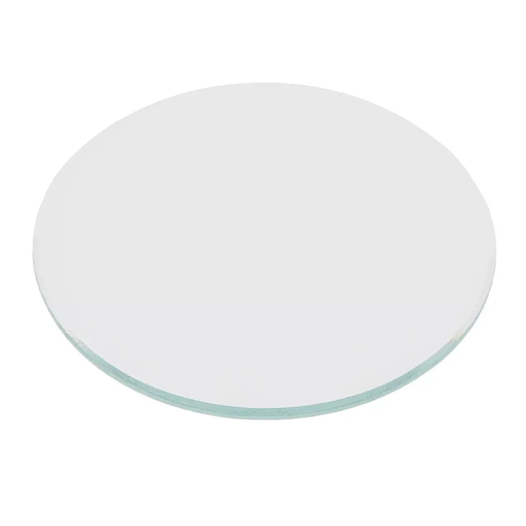 Flat Single Dome 2.5mm Thick Magnifying Mineral Watch Crystal Diameter 24mm~50mm