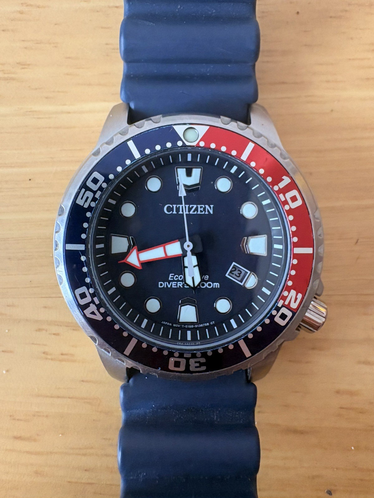CITIZEN BN0168-06L Promaster Eco Drive Diver’s 200