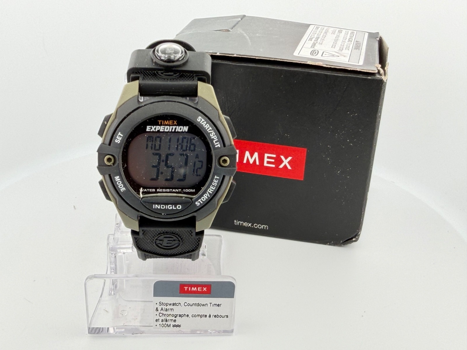 Timex Expedition Digital Watch – Gray/Black TW4B28500 9J UNISEX